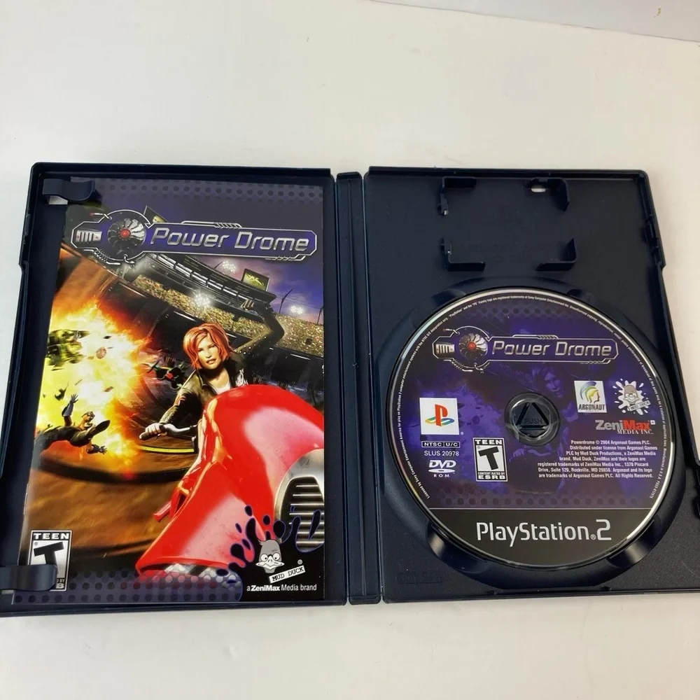 PS2 Power Dome Sony PlayStation 2 DVD ROM Game With Manual 2004